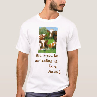Vegetarisk skjorta t-shirt