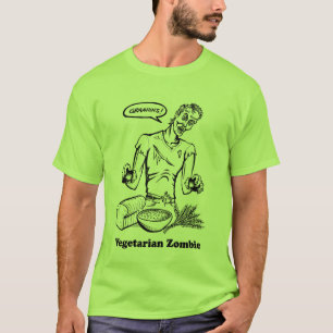 vegetarisk zombie tröja