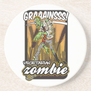 Vegetarisk Zombie Underlägg Sandsten
