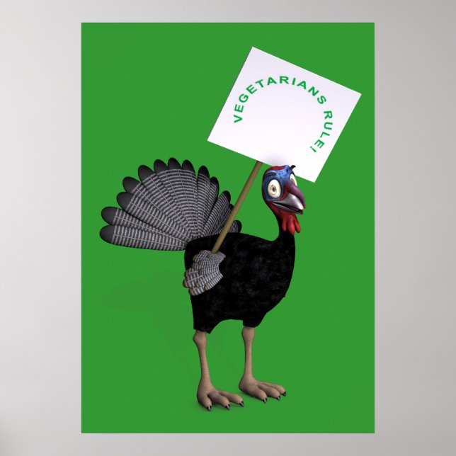 Vegetariska regler! poster (Framsidan)