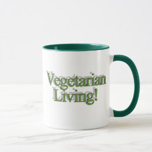 Vegetariskt uppehälle! mugg