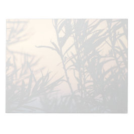 Vegetation vid solnedgång anteckningsblock