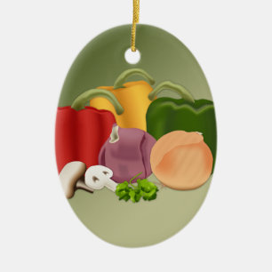 Vegger Julgransprydnad Keramik