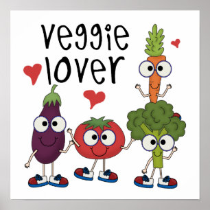 Veggie Älskare Poster