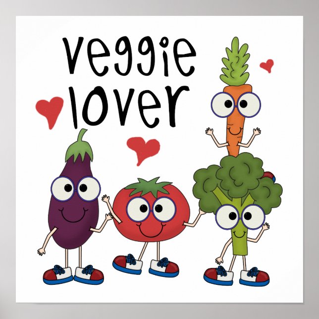Veggie Älskare Poster (Framsidan)