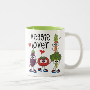 Veggie Älskare Två-Tonad Mugg
