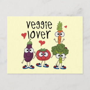 Veggie Älskare Vykort