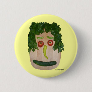 Veggie Ansikte Knapp