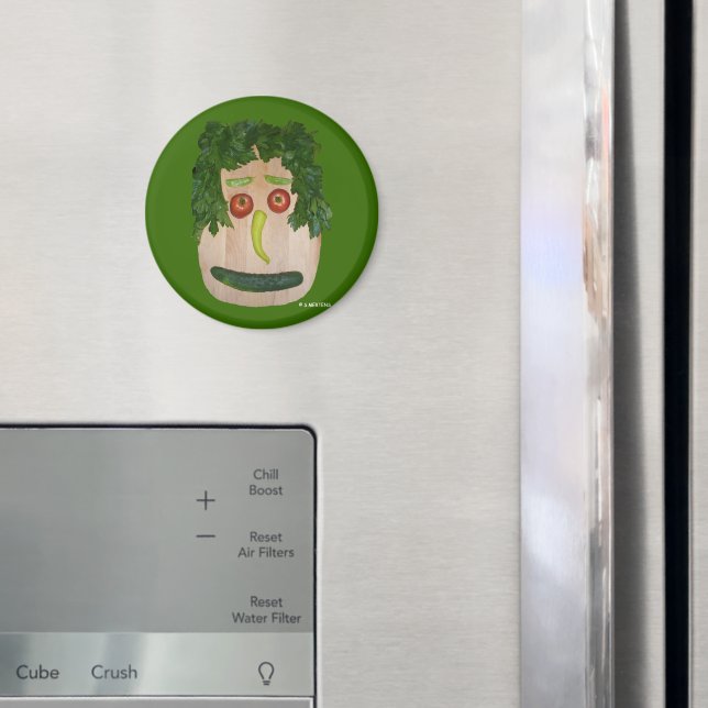 Veggie Ansikte Magnet (In Situ (Fridge))