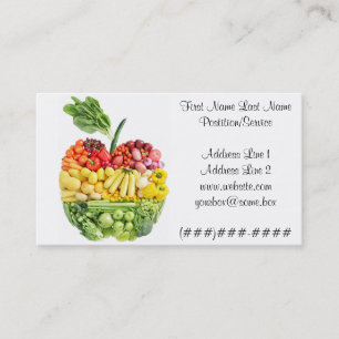 Veggie Apple Visitkort