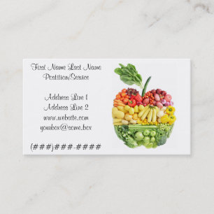 Veggie Apple Visitkort