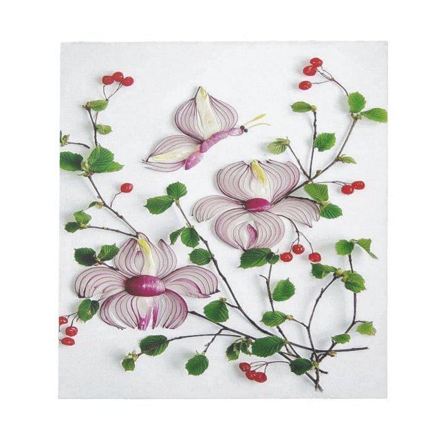 Veggie Art Anteckningsblock (Framsida)