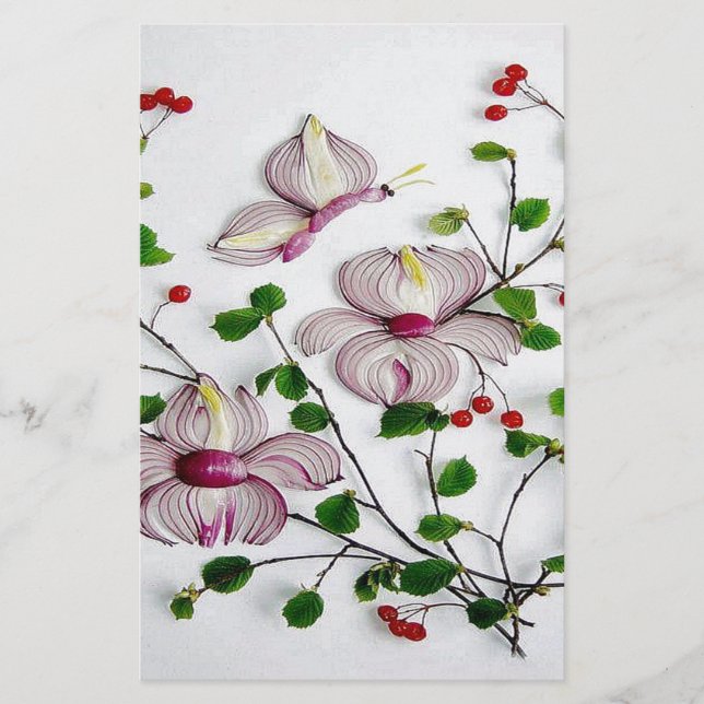 Veggie Art Brevpapper (Framsida)