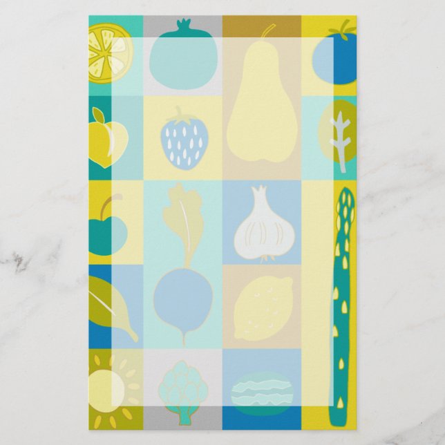 Veggie Blocks I Brevpapper (Framsida)