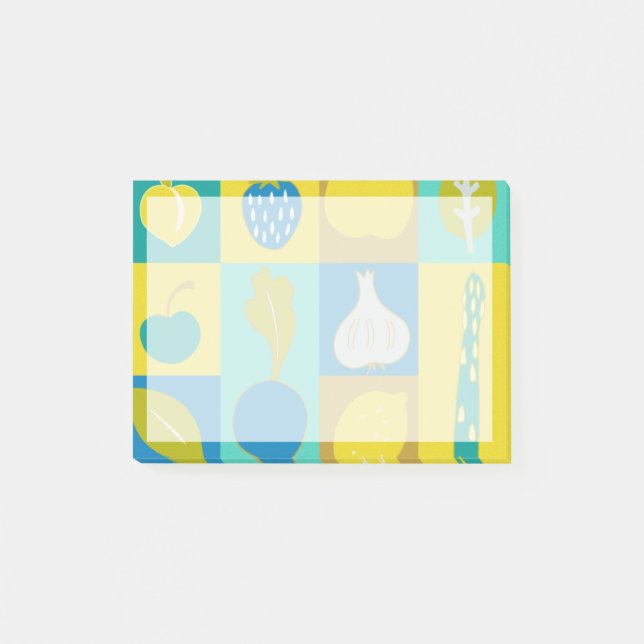 Veggie Blocks I Post-it Block (Framsida)