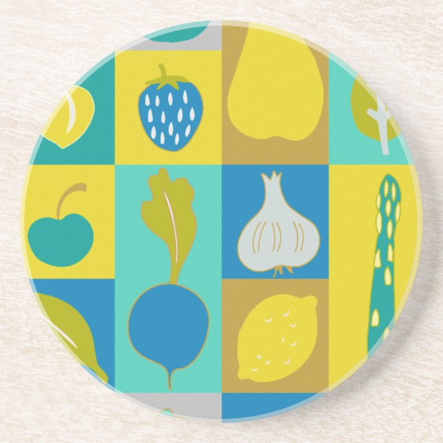 Veggie Blocks I Underlägg (Framsidan)