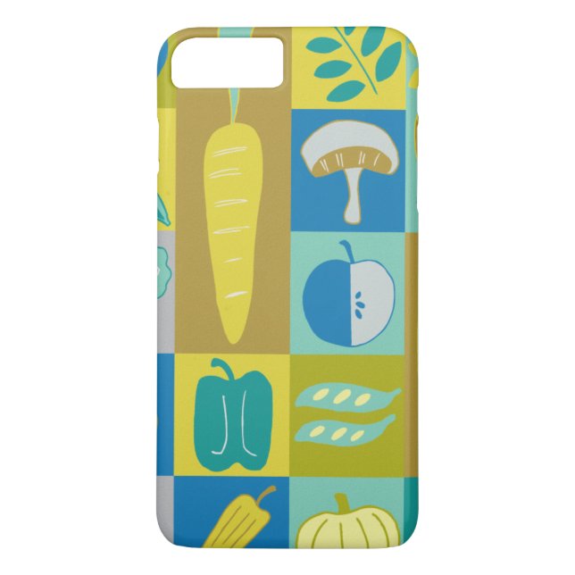 Veggie Blocks II Case-Mate iPhone Skal (Baksida)