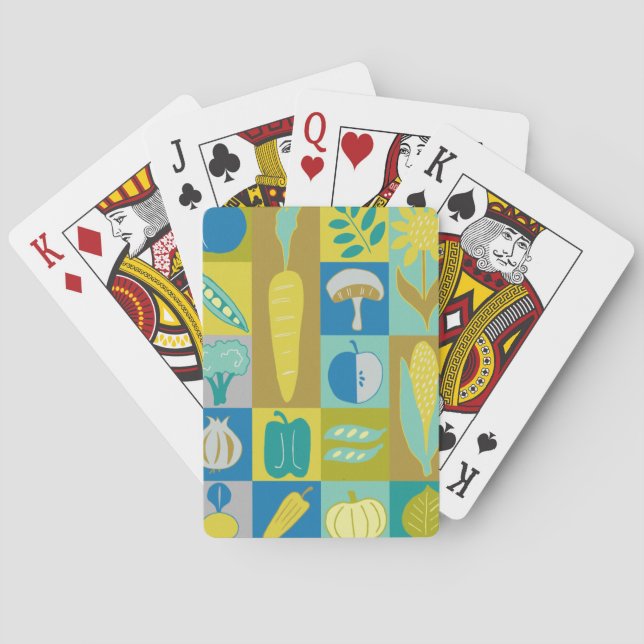 Veggie Blocks II Casinokort (Baksidan)