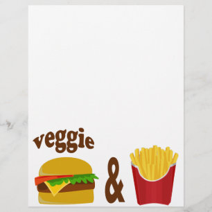 Veggie Burger och Fries