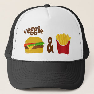 Veggie Burger och Fries Truckerkeps