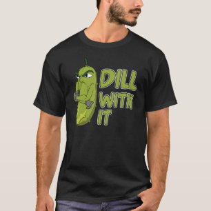 Veggie Cucumber Dill med den vegetabiliska plockar T Shirt