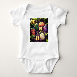 Veggie Friends Äventyr Baby Bodykostym. T Shirt