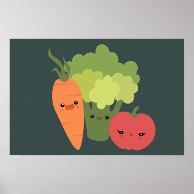 Veggie Friends Poster (Framsidan)