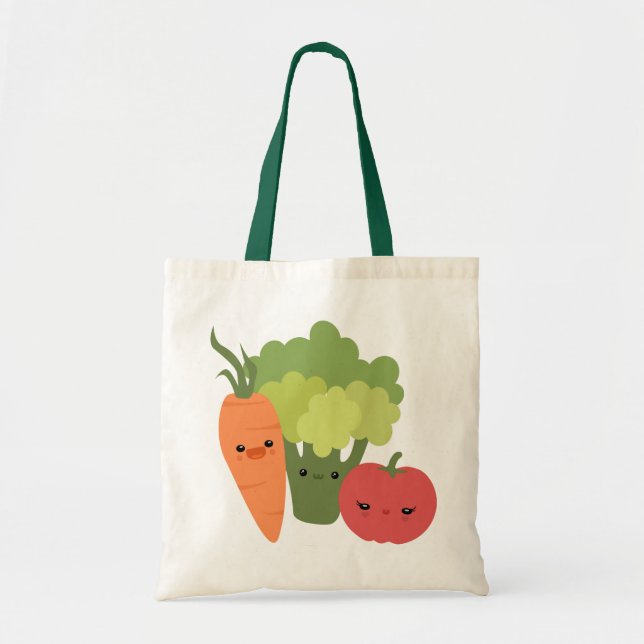 Veggie Friends Tygkasse (Framsidan)