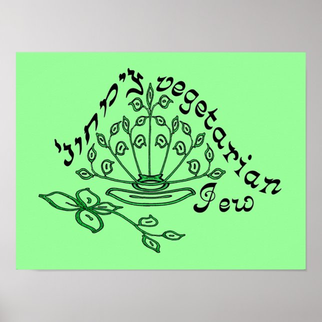 Veggie Jew Poster (Framsidan)