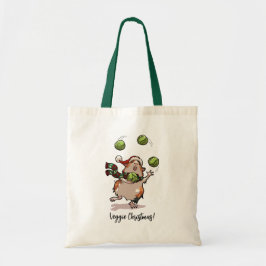 Veggie jul! Guinea Gris Juggling Sprouts Tygkasse