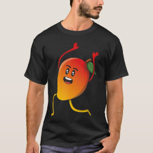 Veggie power mango mango lassi lustig mango mango t shirt