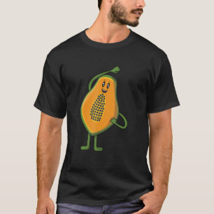Veggie Power Papaya Power Vegan Protein Vegan T Shirt