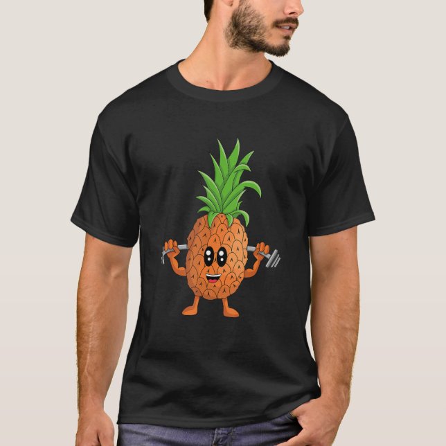 Veggie Power Pineapple Power Vegan Protein Vegan T Shirt (Framsida)