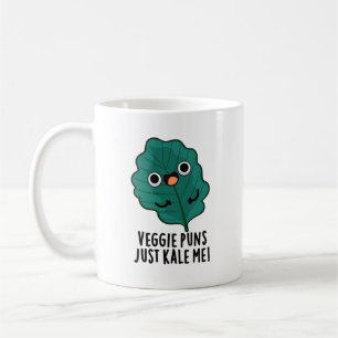 Veggie Puns Just Kale Me Funny Food Pun Kaffemugg
