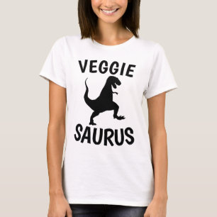 VEGGIE SAURUS T-shirts, Vegetarian Tees T Shirt