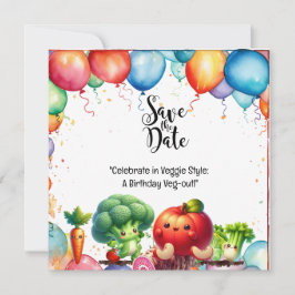 Veggie Stil: En födelsedagseveg ut! Inbjudningar
