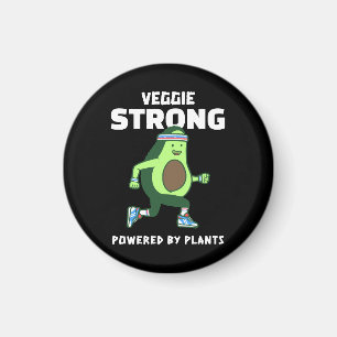 Veggie Strong, Kraft från växter Magnet