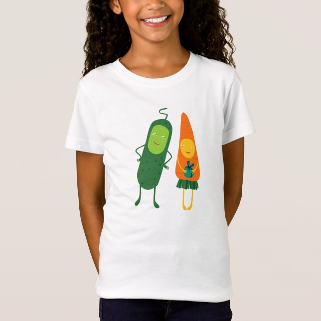 Veggie-Time! T Shirt (Framsida)