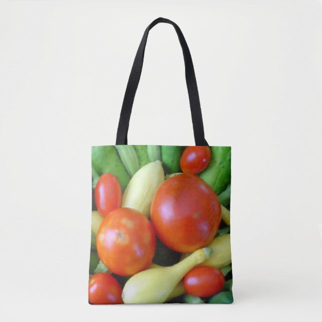 Veggie Tote Tygkasse (Framsida)