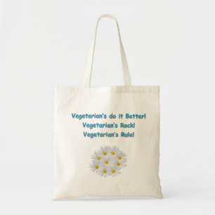 Veggie tote-väska! tygkasse