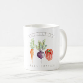 Veggie Trio | Bättre känsla av bättre | Organiskt Kaffemugg