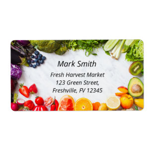 Veggie vegetabiliskt Fresh Livsmedel Shop Fraktsedel