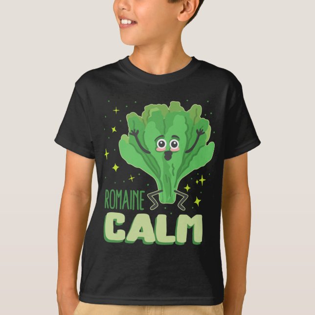 Veggie Vegetables Vegan Vegetarian Lettuce Funny T Shirt (Framsida)