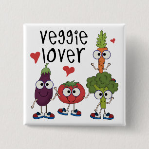 Veggieälskare Knapp