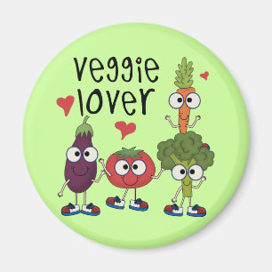 Veggieälskare Magnet