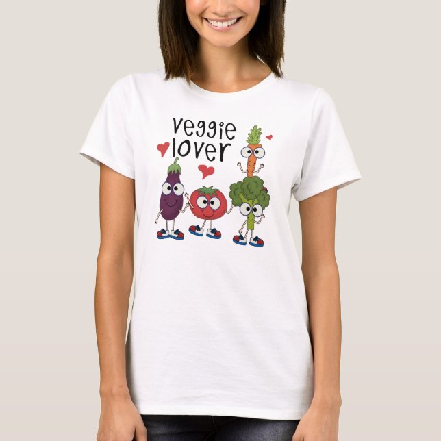 Veggieälskare Tee (Framsida)