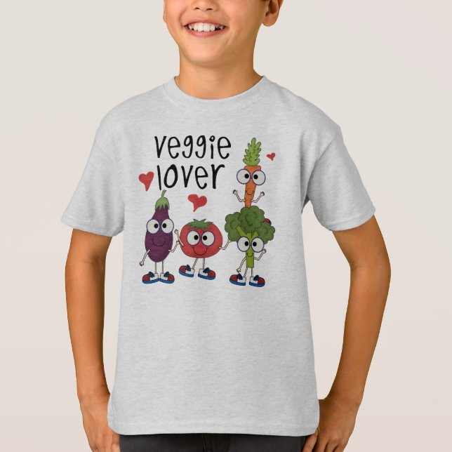 Veggieälskare Tee (Framsida)
