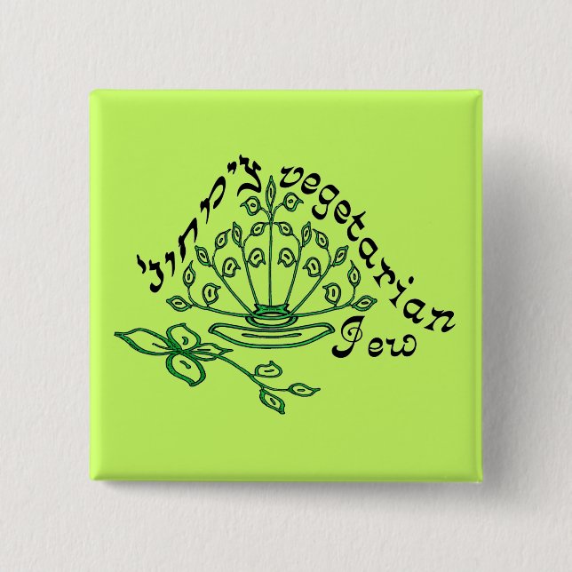 Veggiejuden knäppas knapp (Framsida)