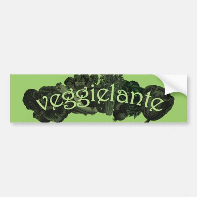 Veggielante Bildekal (Framsidan)