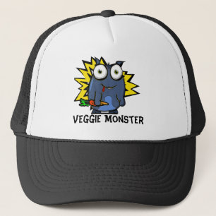 Veggiemonsterhatt Truckerkeps